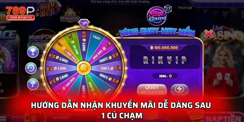 Hướng dẫn nhận khuyến mãi dễ dàng sau 1 cú chạm